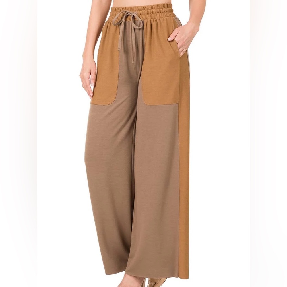 Soft French Wide Leg Pants